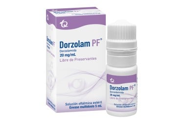 DORZOLAM PF DORZOLAMINA 20 mg/ml