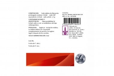 Novadrox Od Caja Con 5 Tabletas De Liberación Prolongada