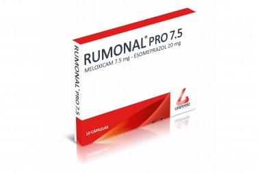 RUMONAL Pro 7.5 / 20 mg Caja Con 10 Cápsulas
