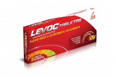 Levoc 5 mg Caja Con 10 Tabletas Recubiertas