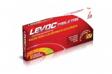 Levoc 5 mg Caja Con 10 Tabletas Recubiertas