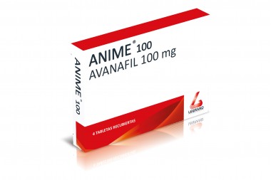 Anime 100 mg Caja Con 4 Tabletas Recubiertas