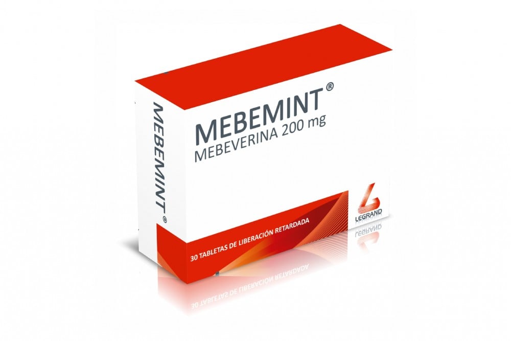 Mebemint 200 Mg Caja Con 30 Tabletas