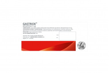 Gastride 5 mg 30 Tabletas