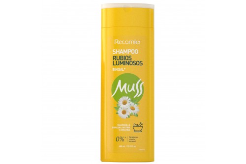 Shampoo Muss Rubios...