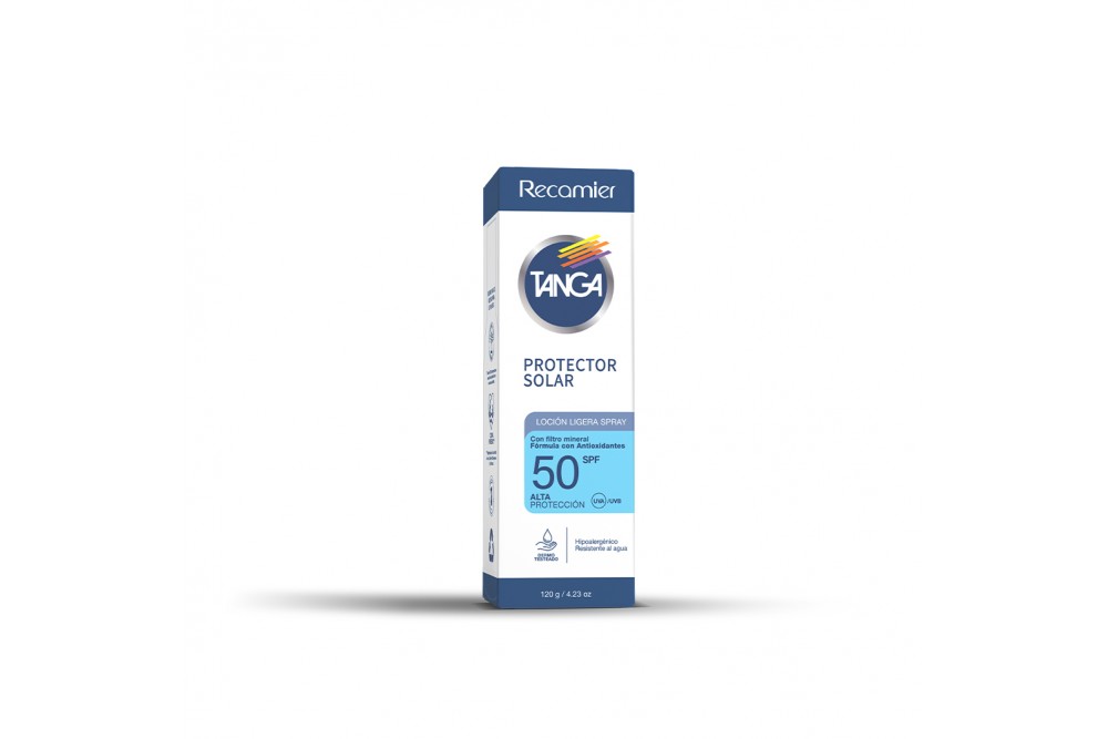 Protector Solar Tanga Spf 50 Recamier 120 G