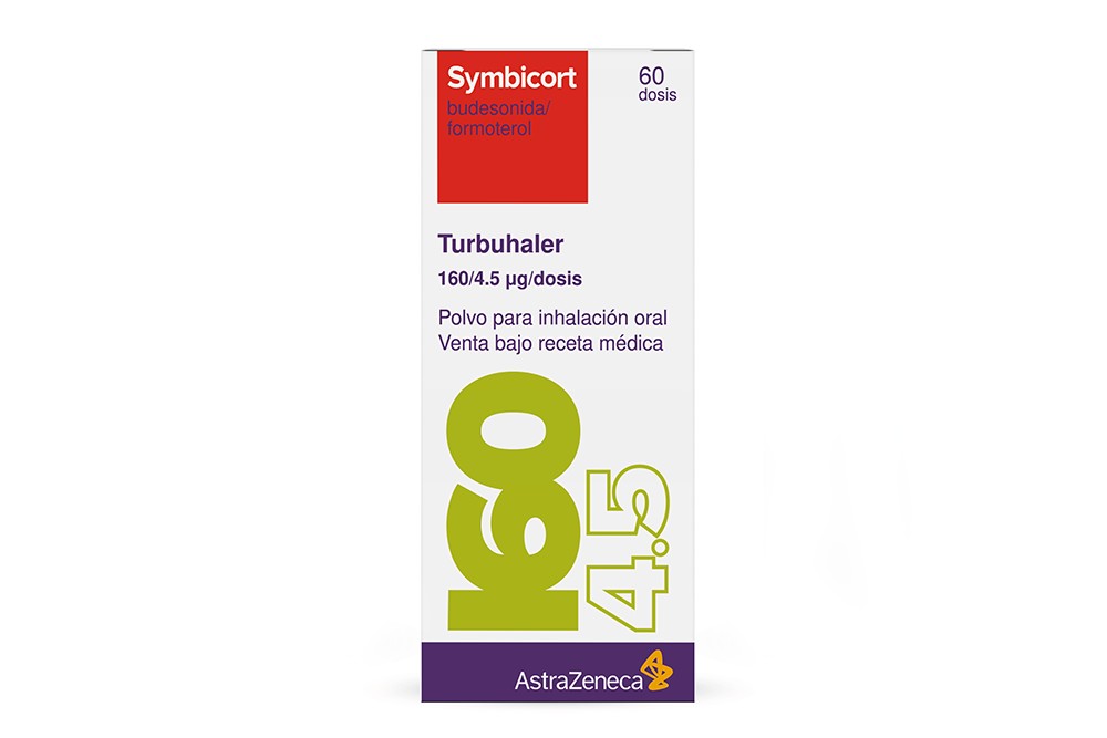 Symbicort Turbuhaler 160/4,5 mcg Polvo Con 1 Und
