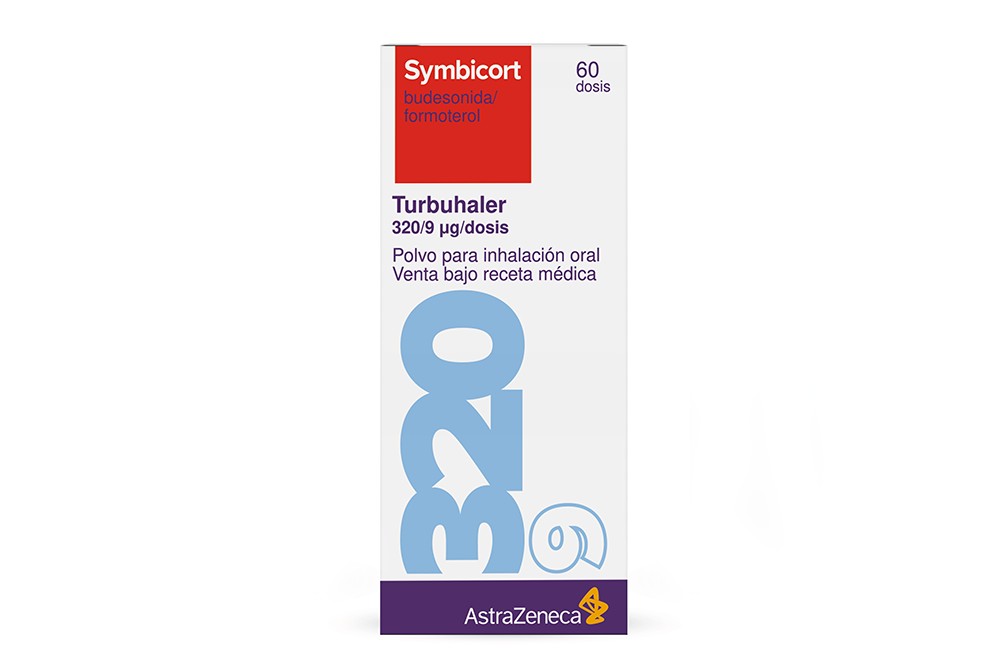 Symbicort Turbuhaler 320/ 9 mcg Polvo Para Inhalación 60 Dosis