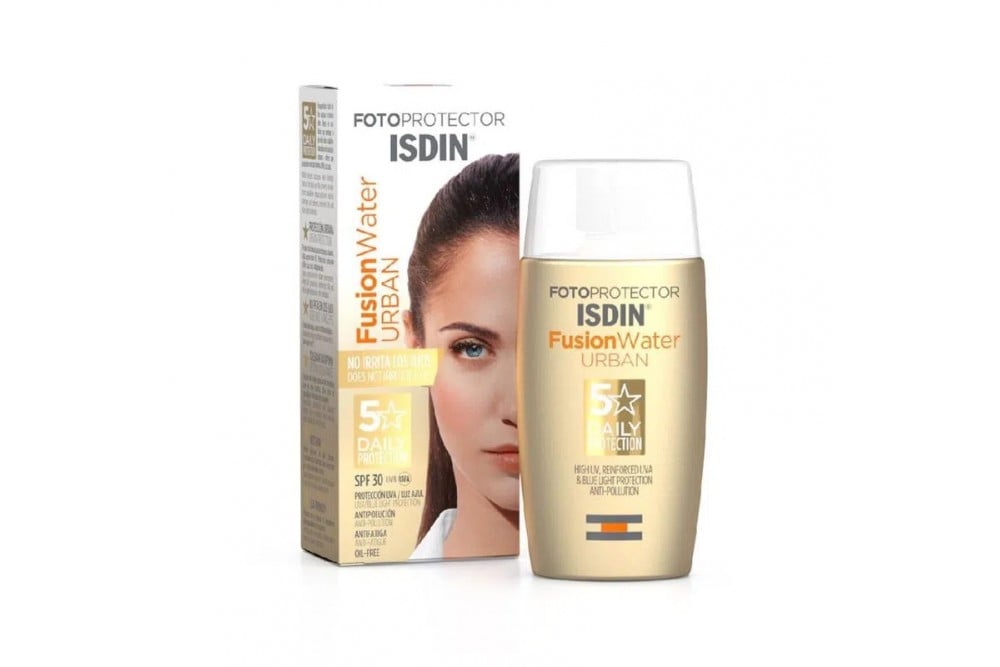 Fotoprotector Isdin Fusion Water Urban Spf 30 Con 50 Ml