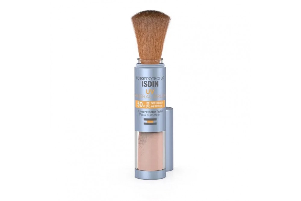 Fotoprotector Isdin SPF 50 Uv Mineral Brush Polvo 2 g