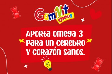 Gumivit Omega 3 bolsa x12 mini sobres