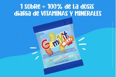 Gumivit Multivitaminico bolsa x 6 mini sobres