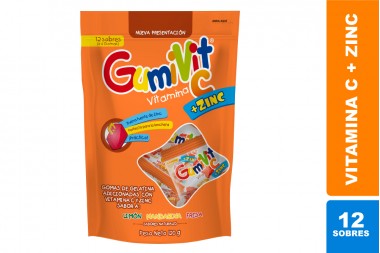 Gumivit Vitamina C + zinc...