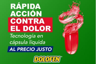 Dolofen 500mg Caja x 20 cápsulas líquidas