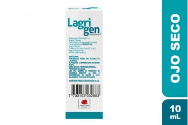 Lagrigen Lágrimas Artificiales Caja Con Frasco Con 10 mL