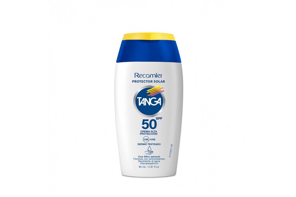 Protector Solar Tanga Spf 50 Dermo Testeado 80 Ml