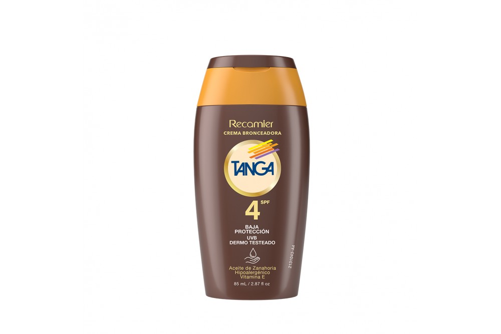 Bronceador Tanga Spf 4 Crema 85 Ml