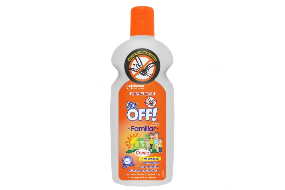 Repelente Stay Off Familiar En Crema 200 Ml