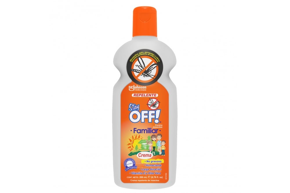 REPELENTE STAY OFF FAMILIAR EN CREMA 200 ML