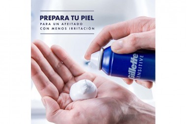 ESPUMA DE AFEITAR GILLETE SENSITIVE 56 G