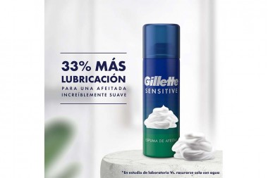 Espuma De Afeitar Gillete Sensitive 56 G