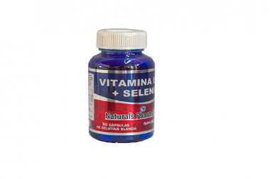 Vitamina E + Selenio Frasco Con 30 Cápsulas