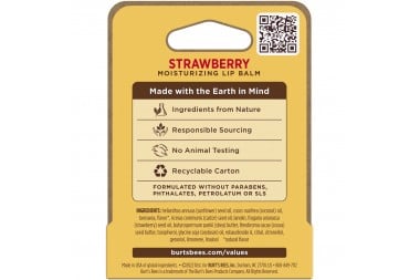 Balsamo Para Labios Burt´S Bees Strawberry 4.25 G