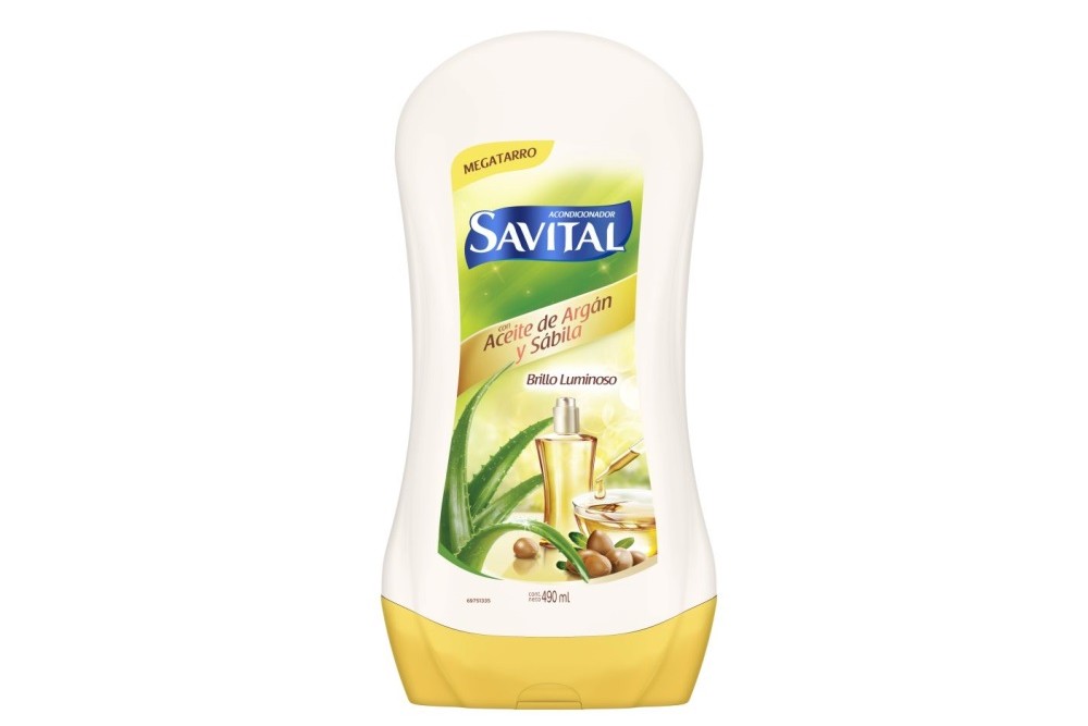 ACONDICIONADOR SAVITAL ACEITE DE ARGAN Y SÁBILA 510 ML