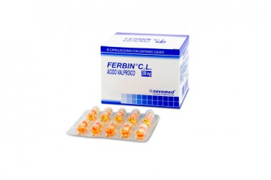 Ferbin 250 mg Caja Con 50...