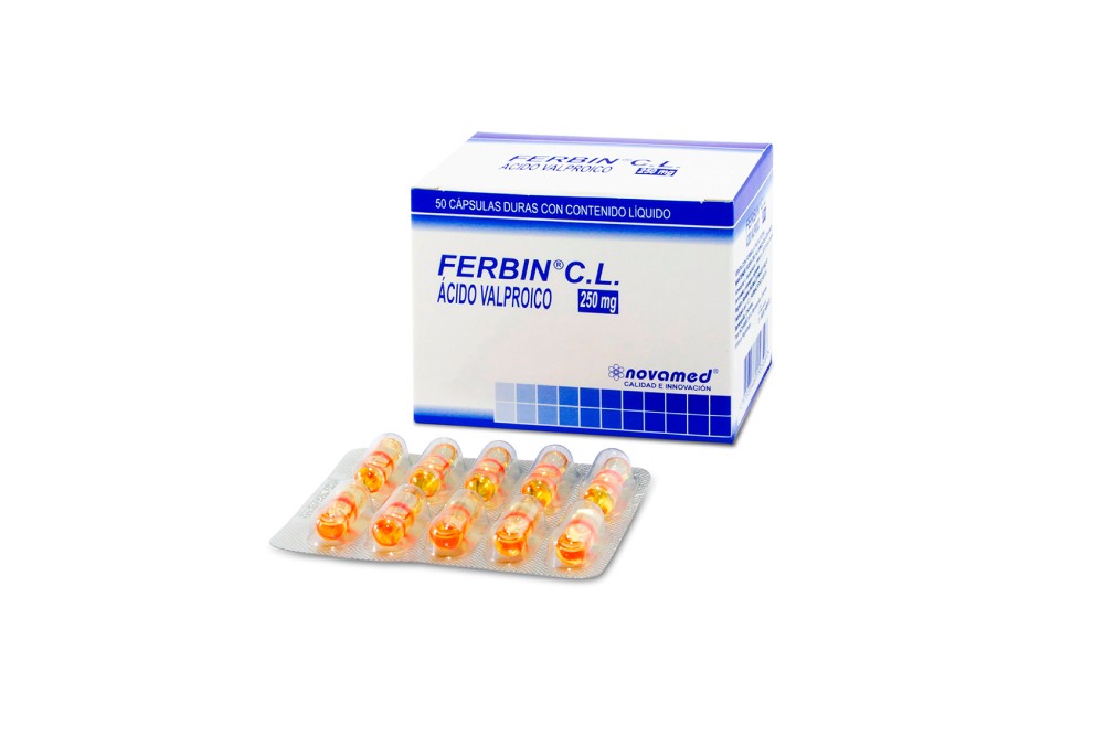 Ferbin 250 mg Caja Con 50 Cápsulas