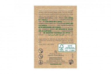Shampoo Mascarilla Klorane 2 En 1 Ortiga 8 Sobres De 3 G C/U