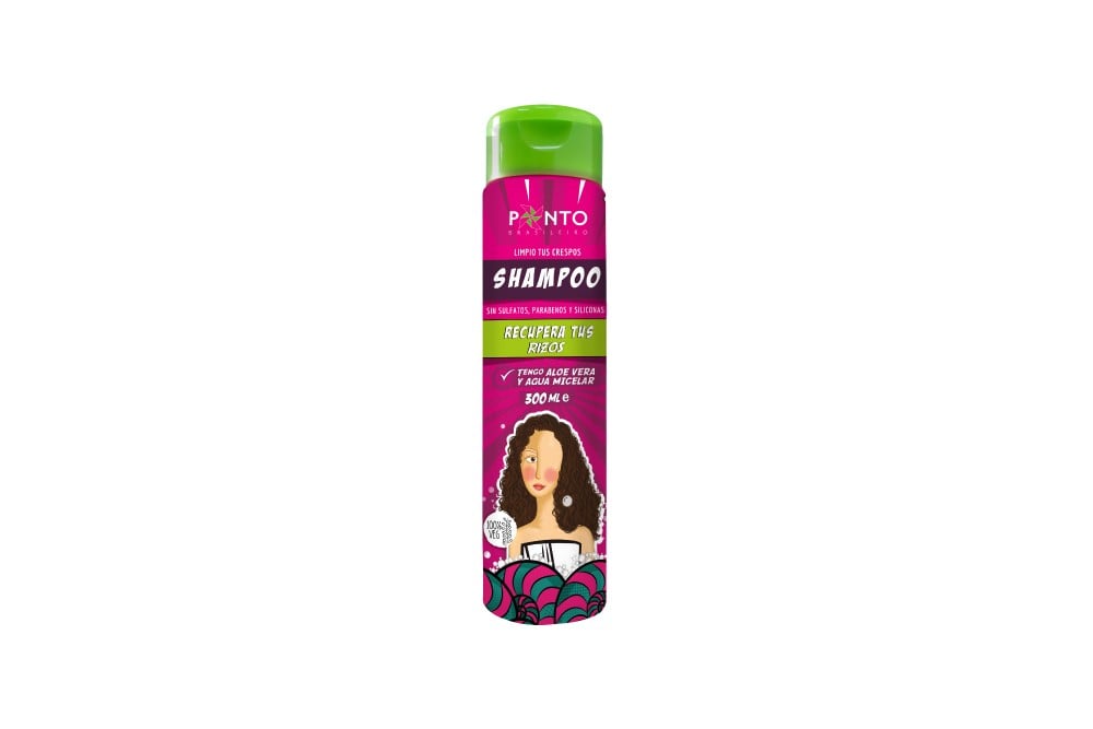 Shampoo Ponto Brasileiro Recupera Tus Rizos 300 Ml