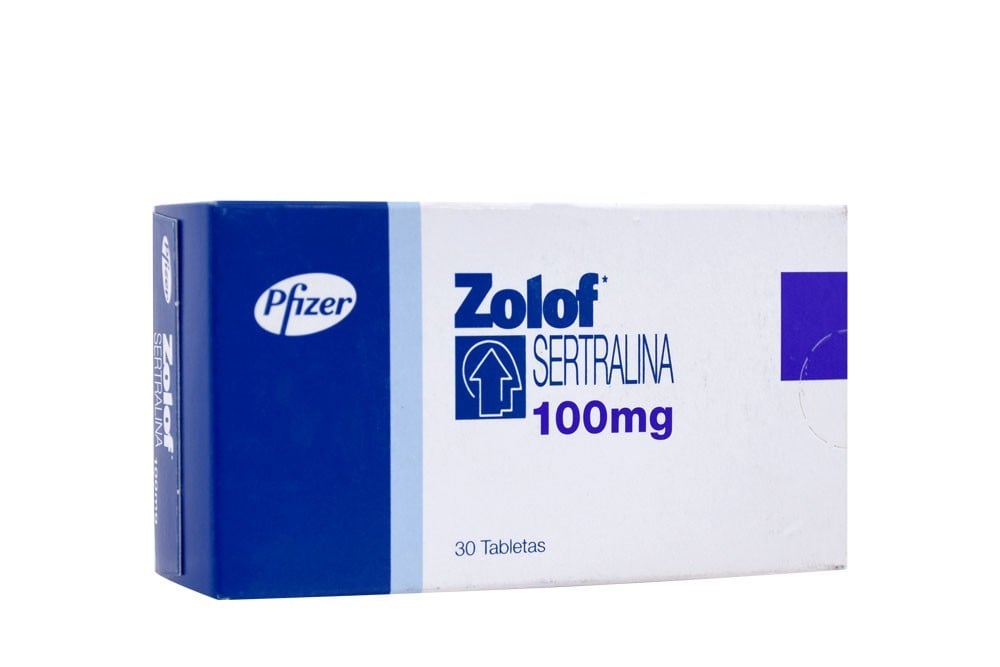 Zolof 100 Mg Caja Con 30 Tabletas Rx Rx4