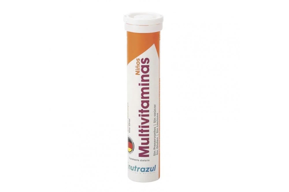 MULTIVITAMINICO NUTRAZUL KIDS 20 Tabletas Efervescentes