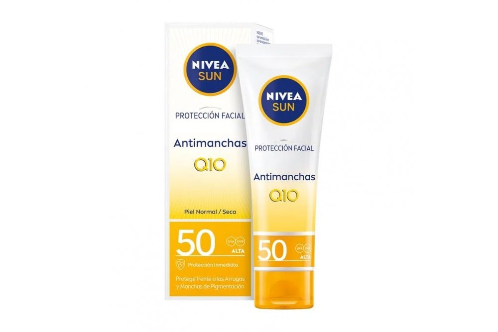 PROTECTOR SOLAR FACIAL NIVEA SPF 50 Q10 SUN 50 ML