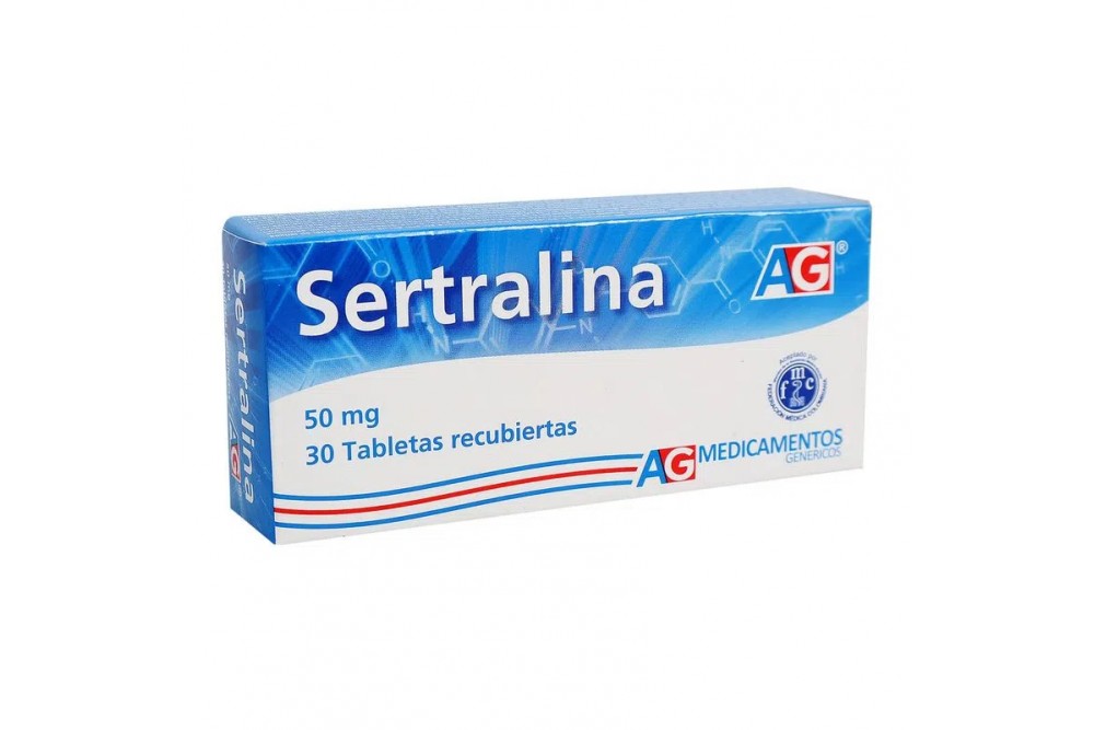 SERTRALINA AG 30 unidades - 50Mg