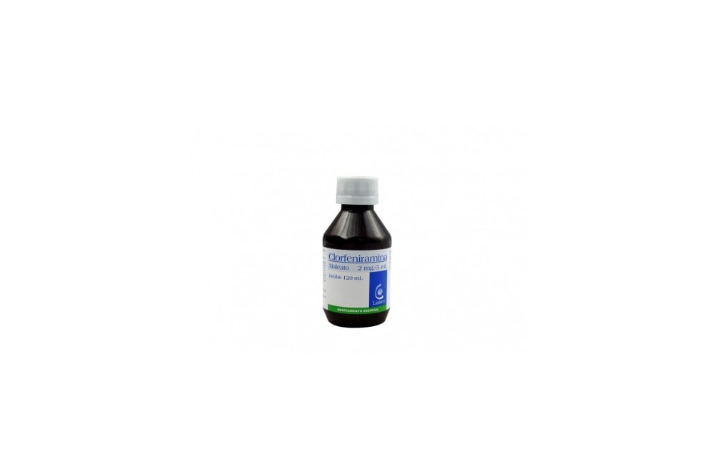 CLORFENIRAMINA MALEATO LABINCO FRASCO CON 120 ML