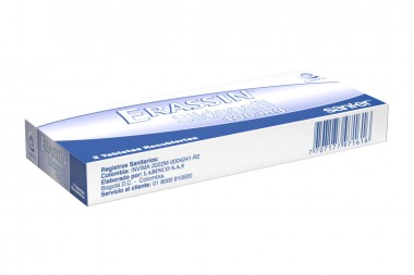 ERASSIN 100 mg 2 tabletas recubiertas