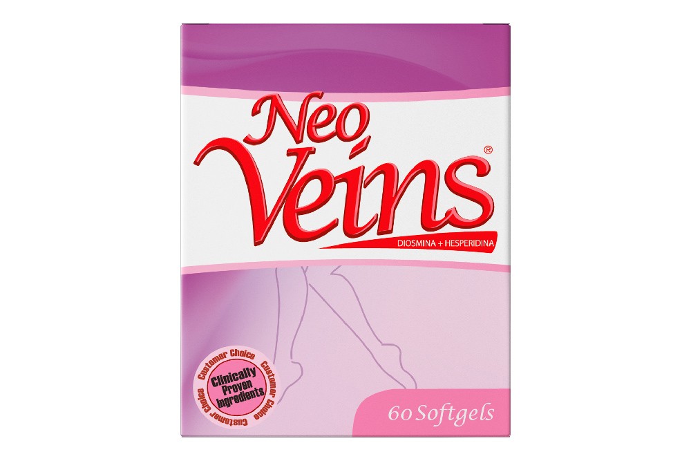 Neo Veins 450/50 mg 60 Cápsulas Blandas