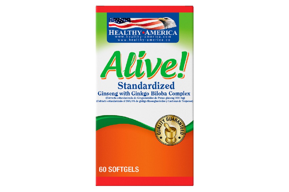 ALIVE HEALTHY AMERICA 60 SOFTGELS