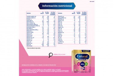 ENFAMIL PREMIUM PROMENTAL 2 FORMULA LACTEA 1650 G