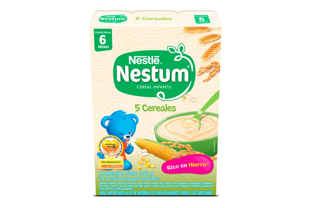 Nestum 5 Cereales Caja Con 350 g