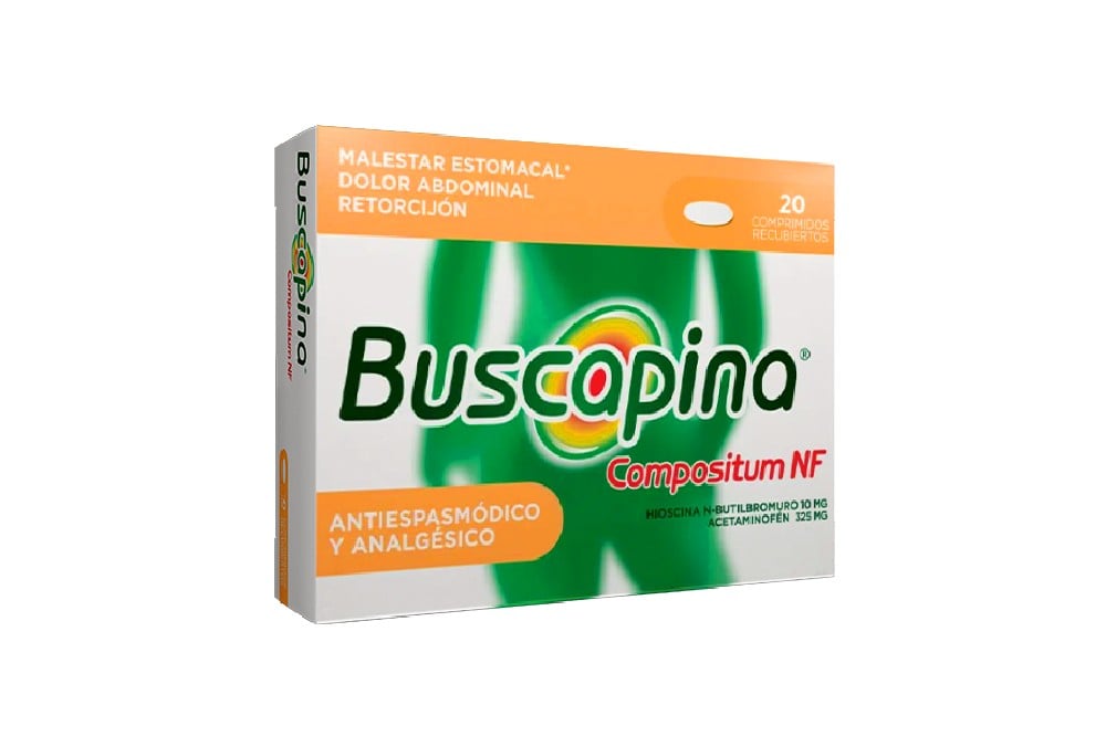 Buscapina Compositum Nf Caja Con 20 Tabletas Recubiertas