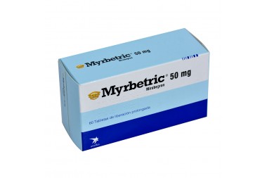 Myrbetric 50 MG 60 tabletas de liberación prolongada