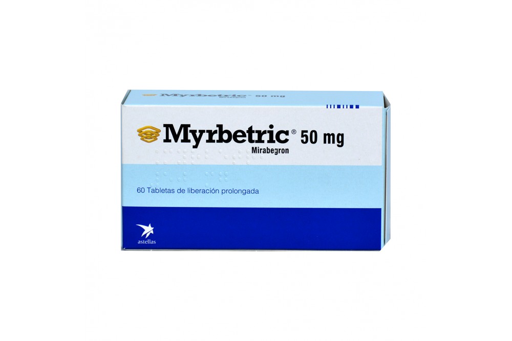 Myrbetric 50 Mg 60 Tabletas De Liberación Prolongada