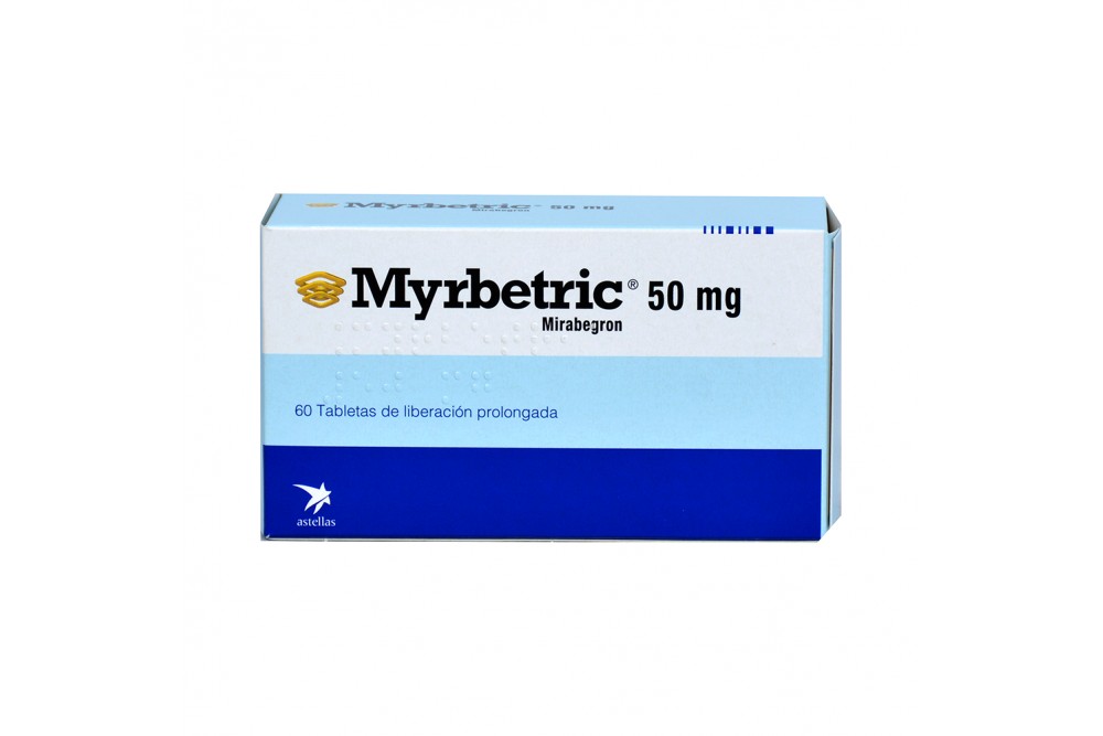 Myrbetric 50 MG 60 tabletas de liberación prolongada