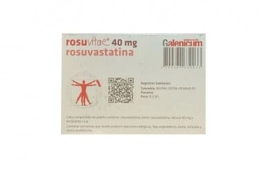 Rosuvitae 40 mg Caja Con 28 Tabletas Recubiertas