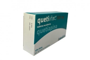 Quetevitae 100 Mg 30 Tabletas