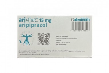 Arivitae 15 Mg 28 Tabletas