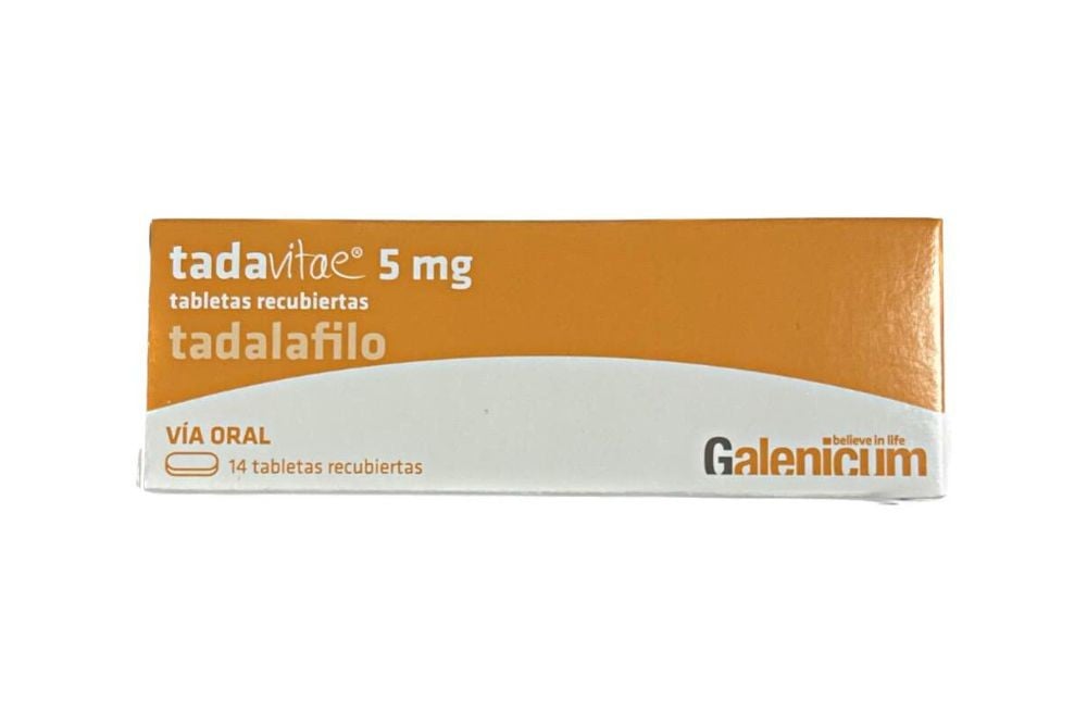 Tadavitae 5 mg Caja Con 14 Tabletas Recubiertas